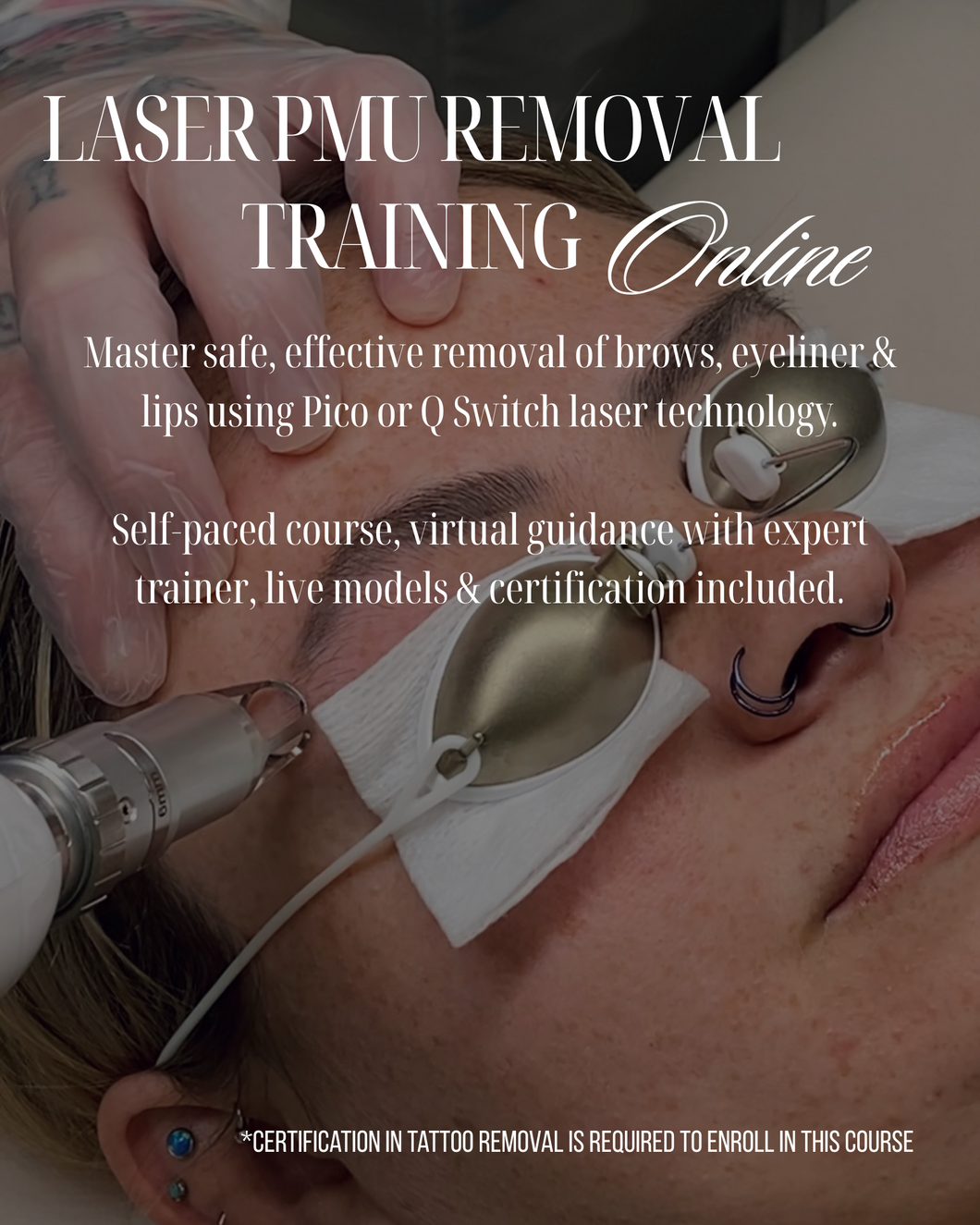 Laser PMU Tattoo Removal Certification - Online ONLY!