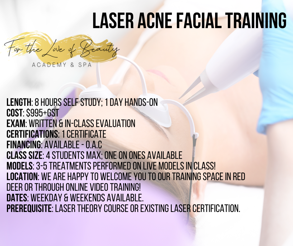 Laser Acne Facial Certification