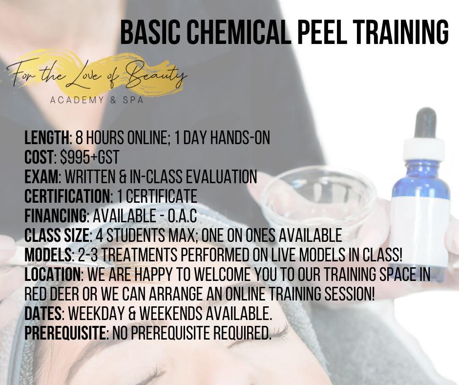 Basic Chemical Peel Training