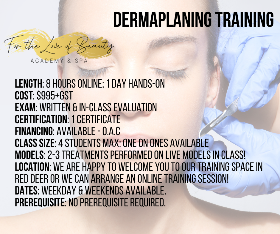 Dermaplaning Training