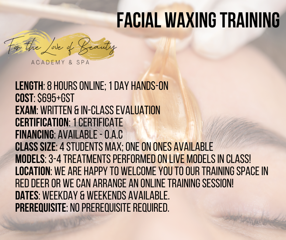 Facial Waxing Certification